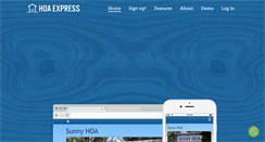 Desktop Screenshot of hoa-express.com