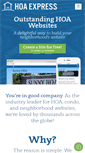 Mobile Screenshot of hoa-express.com